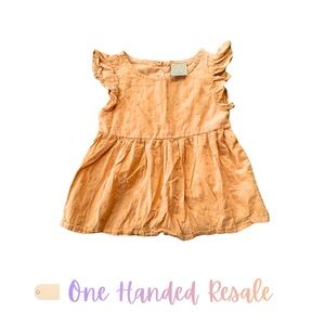 🌼 Jumping Beans Ruffled Sleeveless Dress Dark Mustard Yellow 2T